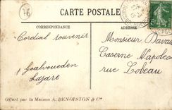 Dieppe - das Schloss und die Stadt - CPA