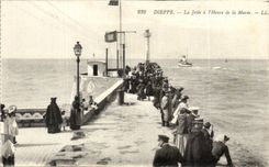 Le Havre - der Pier pro Stunde der Gezeiten - CPA