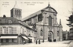 Fecamp - Gatter der Kirche der Abtei - CPA