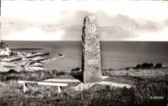 Saint Velery in Caux - the Memorial on cliffs - CPA