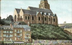 Treport - die Kirche Saint Jacques - CPA