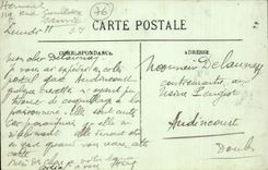 Le Havre - Quay von Orleans und von Bassin Werbung - CPA