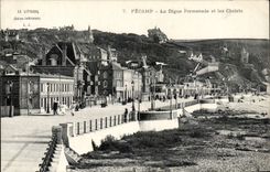 Fecamp - die Verdammungs-Weg- und Landhauschen CPA