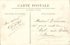 Rouen - Boieldieu Bridge - CPA Train