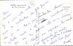 Rouen - the Bridge Crow - CPA