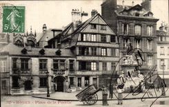 Rouen - Place of the Virgin - Bakery (baker trades) - CPA