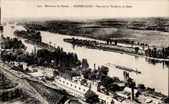 Bonsecours - Sight on the Valley of the Seine - CPA