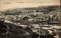 Fecamp - Ansicht genommene Wolbung unserer Dame von hallo - CPA