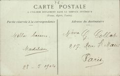 Treport - der Pier ein Tag des Sturms - Scheinwerfer - Leuchtturm - CPA