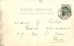 Treport - der Hafen hat niedrige Gezeiten - CPA