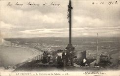 Le Havre - das Martyrium auf Klippe - CPA