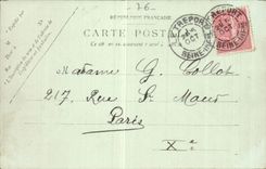 Le Havre - das Martyrium auf Klippe - CPA