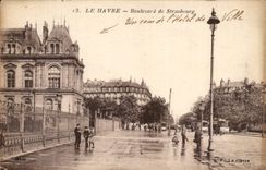Le Havre - Prachtstrasse von Strassburg - CPA