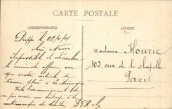 Dieppe - der Ort des Kasinos - CPA