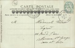 Treport - der Hafen und die Kirche Saint Jacques - CPA