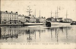 Le Havre - Anblick auf dem Quay von Orleans - CPA