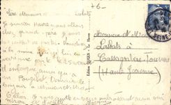 Le Havre - die Nordverdammung ein Tag des Sturms - CPA