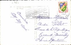 Le Havre - Co wendet sich - der Strand - CPA