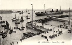 Le Havre - vor Hafen - CPA