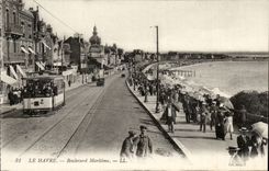 Le Havre - Seeprachtstrasse - Forderwagen - CPA