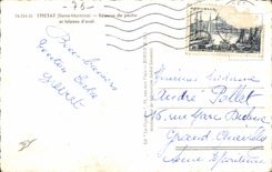 Etretat - Fishing Vessels and cliffs of downstream - CPA