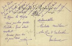 Le Havre - Fischen mit Krabben - das Boulevard Albert I hat niedrige Gezeiten - CPA