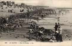 Le Havre - in den Felsen - CPA