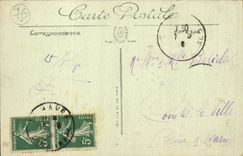 Le Havre - in den Felsen - CPA