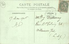 Le Havre - Fische der alte Frauen Haus-CPA