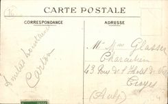 Treport - Landhauser des Automobil-Strandes CPA