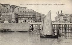 Treport - das Kasino - Hotel von Frankreich - Hotel des Strandes CPA