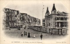 Treport - das Kasino - gesehen vom Esplanade CPA