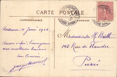 Bordeaux - the Large Theater - CPA