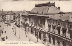 Bordeaux - the Faculty of Science and Letters CPA