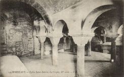 Bordeaux - Egise Saint Seurin - Crypt II century CPA
