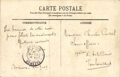 Bordeaux - Fountain and the Place of Comedy CPA