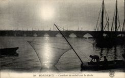 Bordeaux - Sunset on Roads CPA