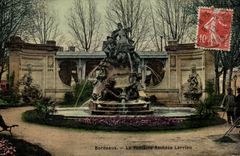 Bordeaux - the Fountain Amedee Larrieu CPA