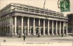 Bordeaux - Large Theater CPA