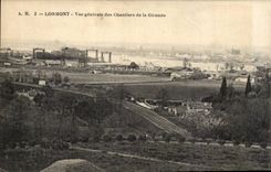 Lormont - Vue Generale des Chantiers de la Gironde - CPA 