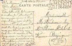 Bordeaux - Fountain of the Monument of the Of Gironde CPA