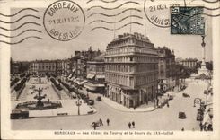 Bordeaux - Alleys of Tourny and the Course of July XXX CPA