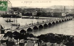 Bordeaux - the Port - Overall picture CPA