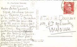 Cap Ferret - Yachts en course - bateau - CPA 