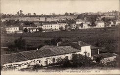 Cauzac les Ponts - Vue Generale et les Caves - CPA 