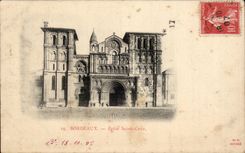 Bordeaux - Church Sainte Cross CPA