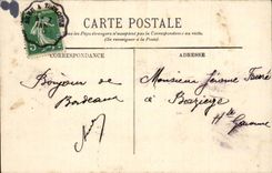 Bordeaux - Church Sainte Cross CPA