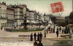 Bordeaux - Alleys of Tourny CPA