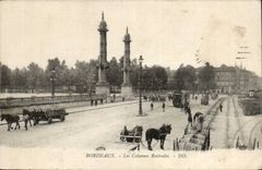 Bordeaux - the Columns Rostrales CPA