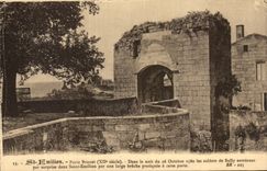 Saint Emilion - Gate Brunet XII century CPA